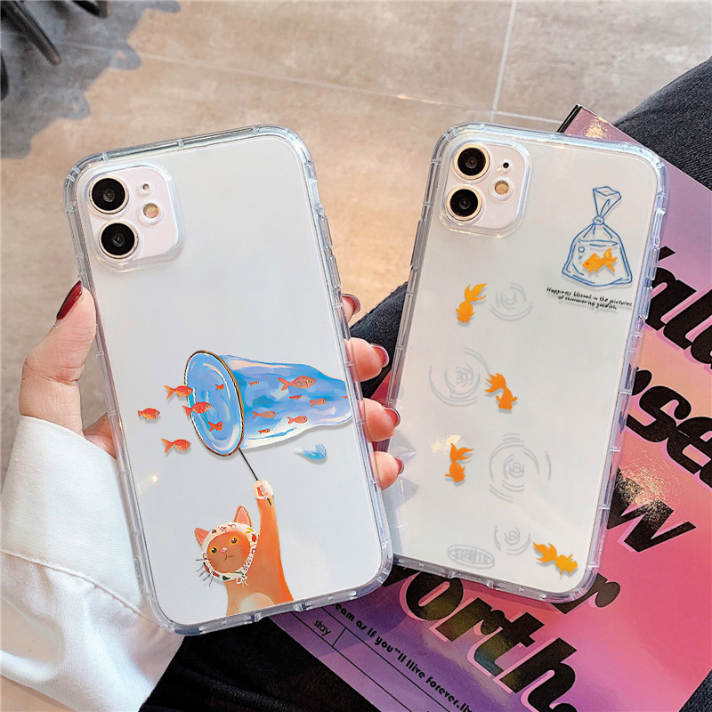Apple Iphone 16 - Coque de téléphone transparente en Silicone