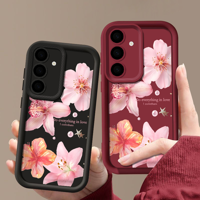 Coque de téléphone à fleurs ro - Samsung Galaxy A55 avis et prix