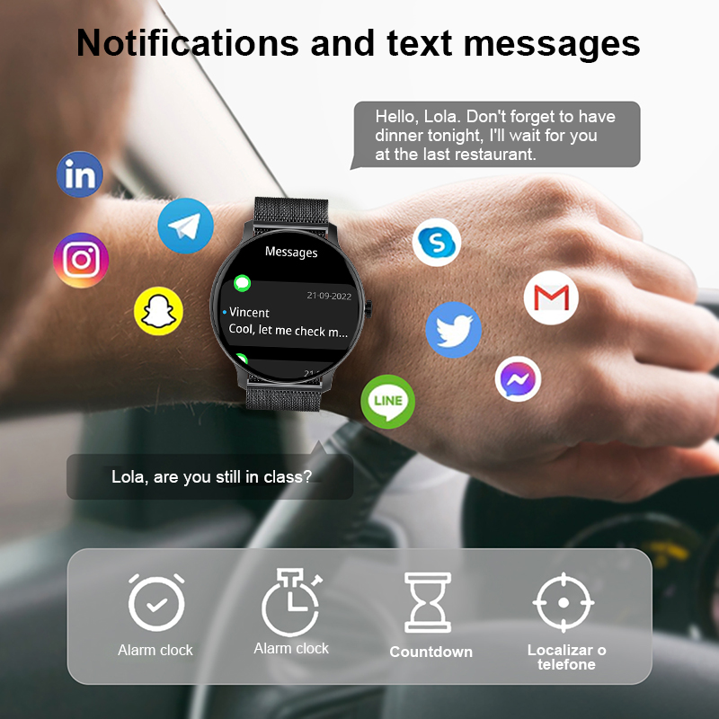 Montre connectée 2026 pour hom - Breath Rate Monitor avis et prix