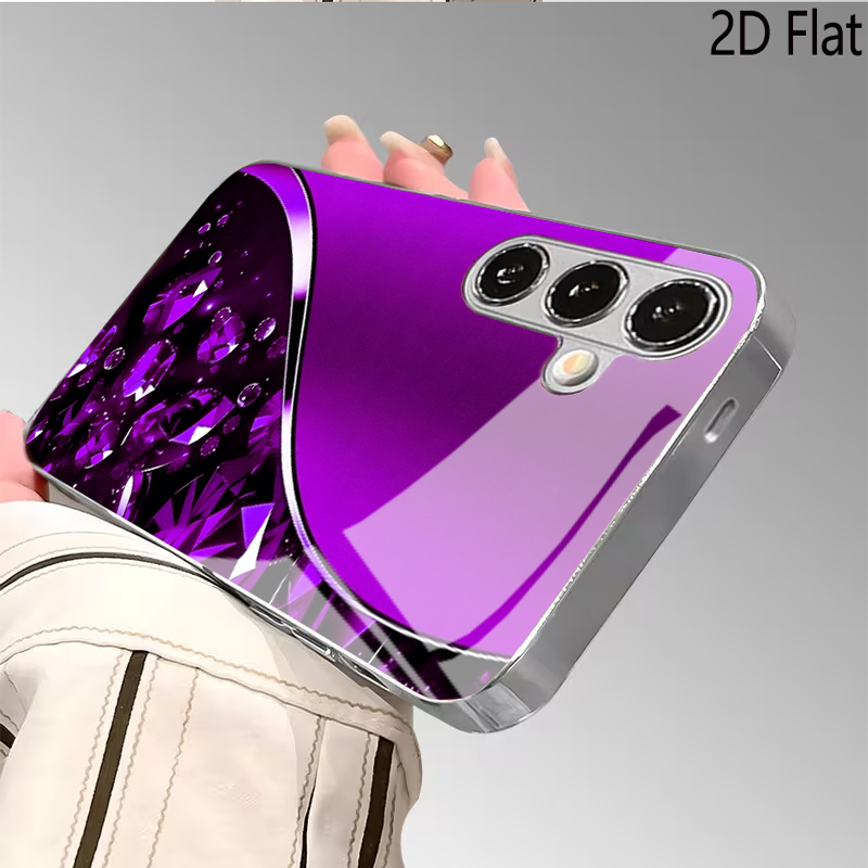 Fond violet avec pierres préci - Samsung Galaxy A55 avis et prix